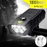 TK5 Fietsvoorlicht 5X T6 5000 lumen USB oplaadbare fietskoplamp super helder aluminiumlegering fietsveiligheid