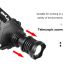 Krachtige XHP70 LED-koplamp 8000LM USB oplaadbaar IPX5 waterdicht verstelbare modi ideaal voor kamperen vissen