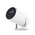 HY300 Android Projector 1280x720P Full HD WiFi 6 Slimme Draagbare Projector voor Thuisbioscoop en Kantoor