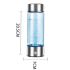 Draagbare Waterstof Generator Waterbeker Ionisator 420ml Gezondheid Antioxidant Hoog Borosilicaatglas
