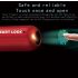 Mini-Vingerafdrukhangslot met USB Sleutelloze Toegang Elektronisch Lichtgewicht Ontwerp voor Reizen en Avontuur