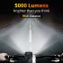 Mangeleyes M5 Mountainbike Verlichting 4000 Lumen USB Oplaadbare Fietsaccessoires IPX4 Waterdicht 20000mAh Batterij