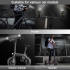 CarryBright CB800 achteruitkijkspiegelkoplamp innovatief fietslicht voor optimale fietsveiligheid en zichtbaarheid