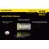 Nitecore NL166 16340 RCR123A 3.7V lithium 650mAh oplaadbare batterij voor elektronische apparaten lange levensduur