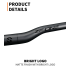 TOSEEK ZF-ONE MTB carbon stuur 31.8mm 580-760mm lichtgewicht mat zwart perfect voor fietsupgrade en prestaties