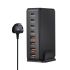 240W GaN Desktop Oplader 8-poorts USB Type C PD Snel Opladen met Slimme Technologie voor Multi-apparaat
