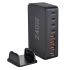 240W GaN Desktop Oplader 8-poorts USB Type C PD Snel Opladen met Slimme Technologie voor Multi-apparaat