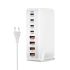 240W GaN Desktop Oplader 8-poorts USB Type C PD Snel Opladen met Slimme Technologie voor Multi-apparaat