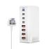 240W GaN Desktop Oplader 8-poorts USB Type C PD Snel Opladen met Slimme Technologie voor Multi-apparaat