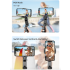 Q18 Selfie Stick 360 graden rotatie gimbal-stabilisator mobiele fotografie gadget met slimme tracking