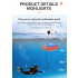Duikventilator Z270 Z500 Draagbare Duiksnorkel Comfortabel Ademen Aquatische Verkenning Veiligheid Duiken