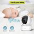 5 inch babyfoon met camera SM650 draagbare videomonitor met HD 720P en lange levensduur batterij babyveiligheid