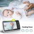 5 inch babyfoon met camera SM650 draagbare videomonitor met HD 720P en lange levensduur batterij babyveiligheid
