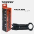 TOSEEK Fiets Stuurpen 28.6-31.8mm Aluminium Carbon Verstelbare Hoek MTB Lichtgewicht Duurzaam Fietsaccessoires
