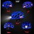 ROCKBROS lichte fietshelm ultralichte helm met geïntegreerde veiligheidsverlichting en USB-oplading fietsaccessoires