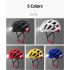ROCKBROS lichte fietshelm ultralichte helm met geïntegreerde veiligheidsverlichting en USB-oplading fietsaccessoires