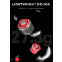 TOWILD TL05 Achterlicht LED Fietsverlichting Slimme Auto Remsensor USB Opladen IPX6 Waterdicht Veiligheidslicht