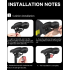TOWILD TL05 Achterlicht LED Fietsverlichting Slimme Auto Remsensor USB Opladen IPX6 Waterdicht Veiligheidslicht
