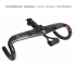 TOSEEK full carbon stuur 400mm 420mm 440mm hoogwaardige koolstofvezel racefiets stuur aerodynamisch design