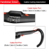 TOSEEK full carbon stuur 400mm 420mm 440mm hoogwaardige koolstofvezel racefiets stuur aerodynamisch design