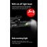 TOWILD CL1200 fietslicht LED 1200 lumen USB-C oplaadbare en duurzame fietsverlichting voor avondfietsen