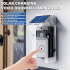 U9 Draadloze Videodeurbel - IP65 Bewakingscamera met Zonne-energie & 3600mAh Batterij, HD Video Intercom