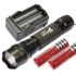 Multi Color Select UltraFire 501b U2 LED-zaklamp 1300 lumen 5 modi met 18650 batterij duurzame outdoor zaklamp