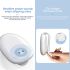 Draadloze Plaswekker Kinderen & Baby's - Effectief Enuresis Alarm voor Zindelijkheidstraining | Wit, 10-20M