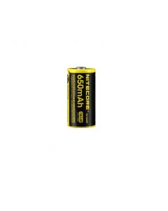 NIMECORE NL1665R 650 MAH 3.6V 16340 Micro-USB-oplaadbare batterij