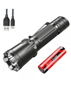 Klarus XT11GT PRO V2.0 zaklamp 3300 lumen USB-C oplaadbaar meerdere helderheidsniveaus buitenverlichting