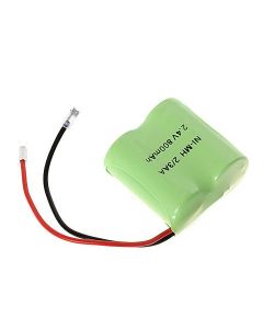 2,4V 2/3 AA 800mAh Ni-MH oplaadbare batterij