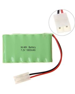 7,2V AA 1800mAh Ni-MH oplaadbare batterij