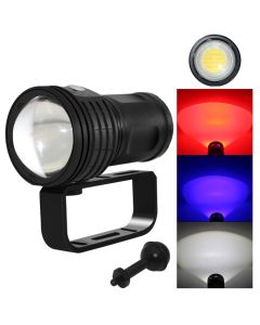 B12 LED Duikzaklamp 80m Onderwaterlicht Scuba Dive Lantaarn Fotografie Zaklamp IPX8 Waterdichte COB Zaklamp