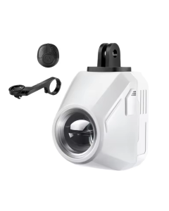 Hangende afgesneden kabel fiets koplampen 1600LM fiets draadloze intelligente afstandsbediening koplamp hoog