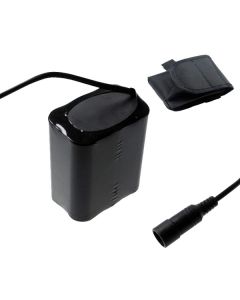 UltraFire 5521 DC-interface fietskoplamp batterij 8.4V 13200mAh waterbestendig 6x18650 krachtige fietsbatterij