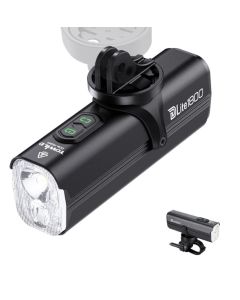 Ontdek TOWILD DLite 1800 USB oplaadbare fietslamp hoge lumen LED voorlamp 5000mAh waterdichte fiets veiligheid