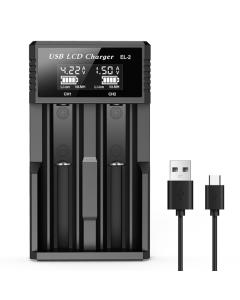 Ontdek veelzijdige USB LCD-batterijoplader voor 18650 3.7V en Ni-MH AA AAA batterijen met slimme laadstatus LCD