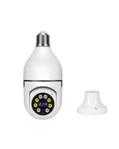 5G Wifi E27 Lamp Bewakingscamera Nachtzicht Full Color Automatische Menselijk Tracking 4X Digitale Zoom Video Security Monitor Cam