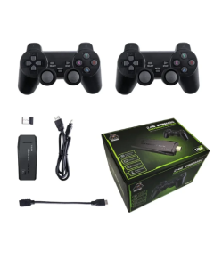 M8 Videogameconsole 2.4G Draadloze Controllers Game Stick 4K Retro Games Uitgebreide Spellijst PS1 Atari 3000+