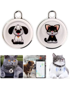 Hondentracker-Airtag Hondenhalsband-Android Airtag-GPS Tracker voor Honden-Huisdierentracker