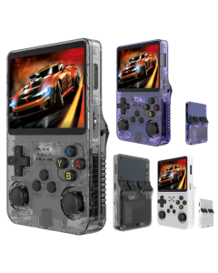 R36S Retro draagbare console 3,5 inch IPS-scherm Linux-systeem klassieke games MAME N64 10000 games