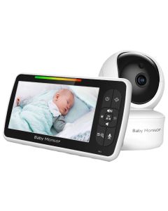 5 inch babyfoon met camera SM650 Moeder Kinderen Kinderen kwamen draagbare videomonitor