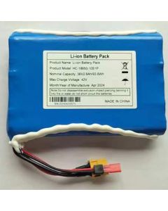 36V batterijpakket 10S1P Li-Ion veilige en lichte batterij voor vierwielig skateboard en kleine visplaat