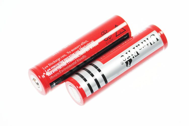 UltraFire BRC 3000mAh 3.7V Li-ion Oplaadbare Batterij - Langdurige Stroom voor Zaklampen en Camera's