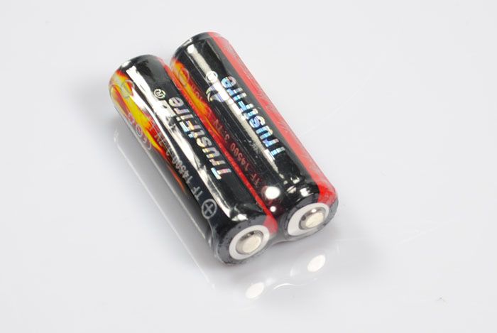 TrustFire 14500 Oplaadbare Li-ion accu 900mAh Hoge capaciteit Milieuvriendelijk Veelzijdig accupaar