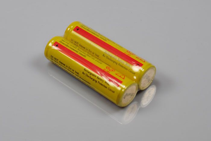 UltraFire BRC 18650 Hoogcapaciteits Oplaadbaar Li-ion Batterijpaar voor Zaklampen en Camera's 3600mAh