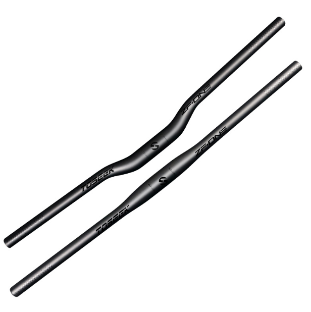 TOSEEK ZF-ONE MTB carbon stuur 31.8mm 580-760mm lichtgewicht mat zwart perfect voor fietsupgrade en prestaties