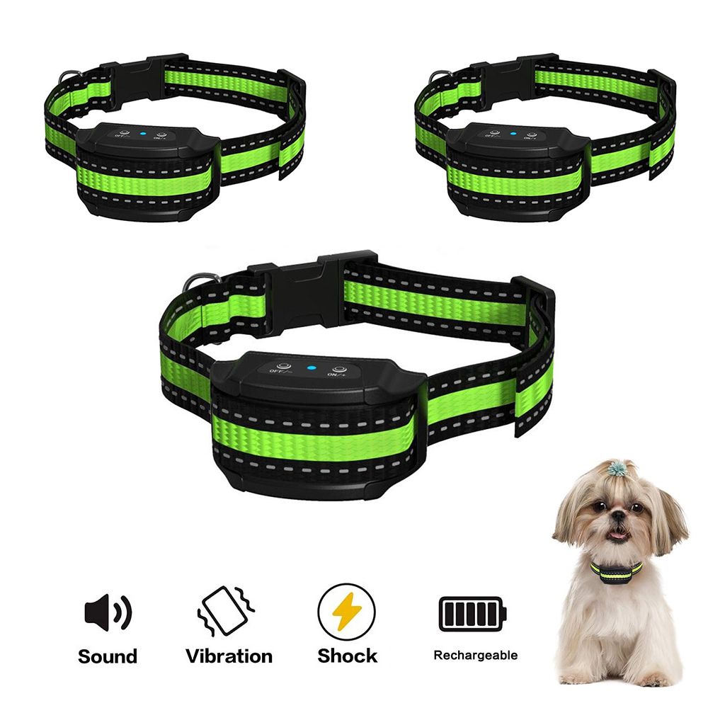 Intelligent anti-blafapparaat voor honden USB elektrische ultrasone halsband humane trainingshulpmiddel voor een rustig thuis