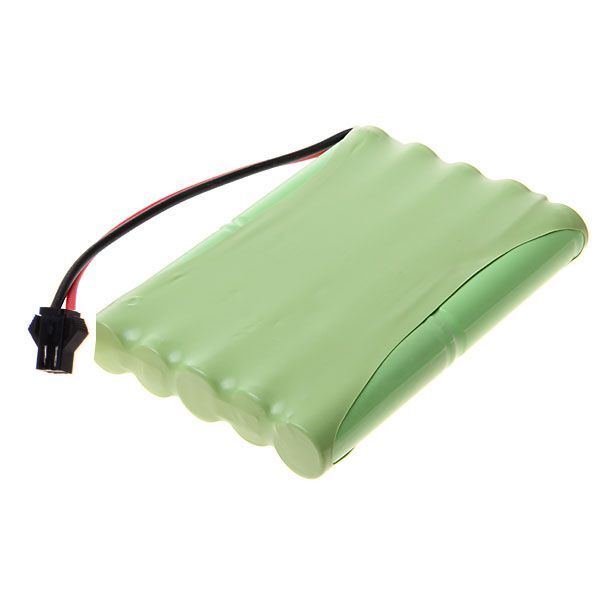 12V AA 1800mAh Ni-MH Big SM Plug Accu, milieuvriendelijk, hoogcapaciteit, oplaadbaar voor modelvliegtuigen