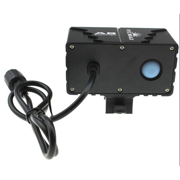 Vicmax 8L2 Fietslamp 10000 Lumen LED-koplamp met oplaadbare batterij, 3 standen voor nachtelijk fietsen